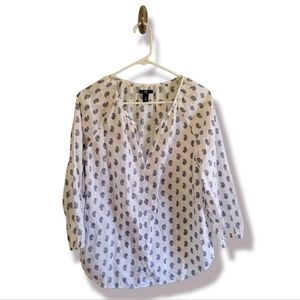 GAP Paisley Blouse